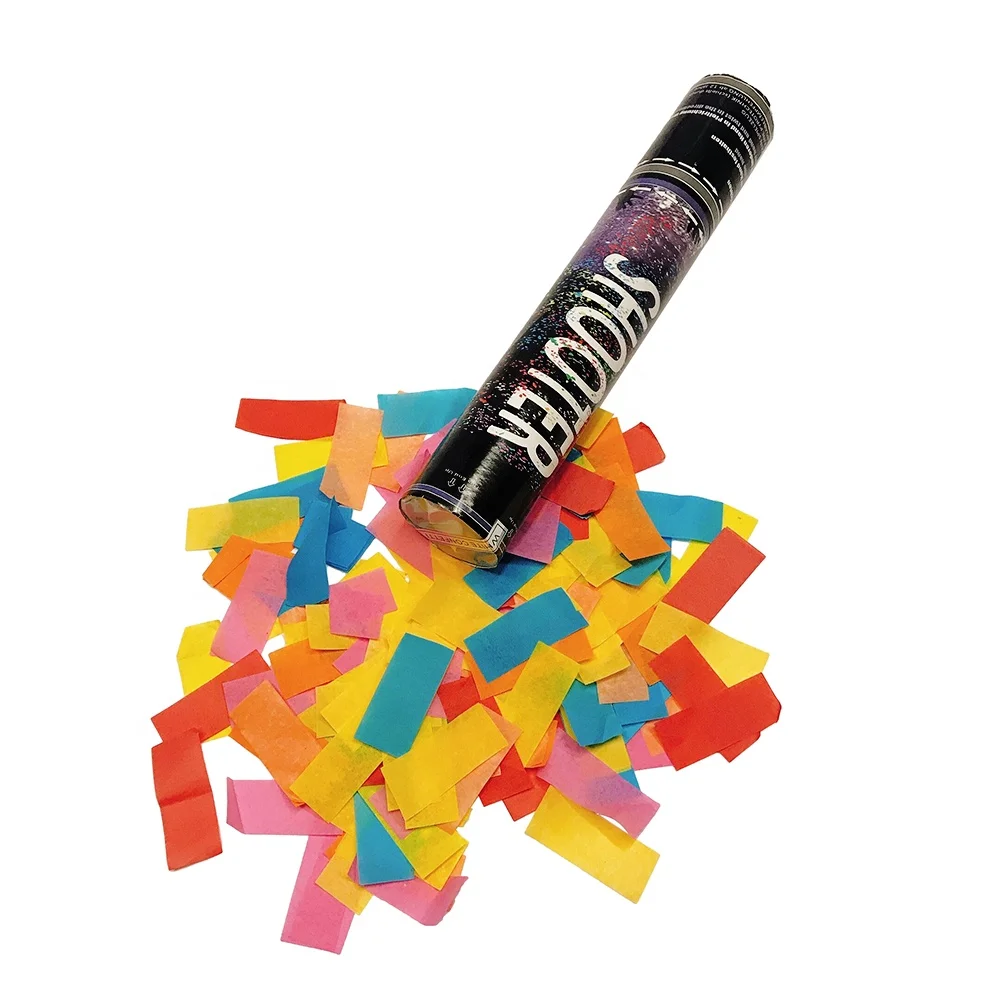 Party City Manufacturers Wholesale new years reloadable gold snowflake rose party confetti poppers