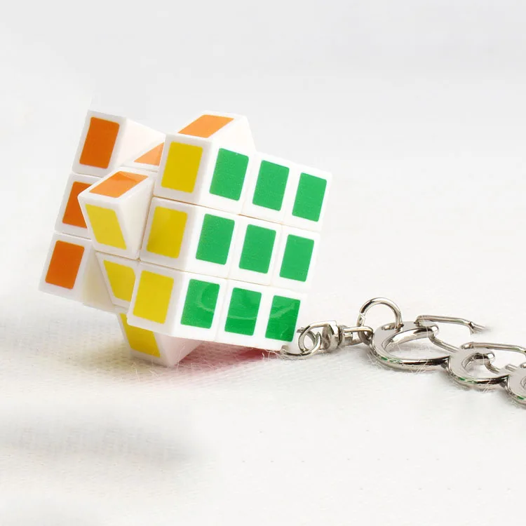 keychain 3 x 3  Magic Cube for Kids DIY Educational Advertising Promotional Gift  Geometric Toy