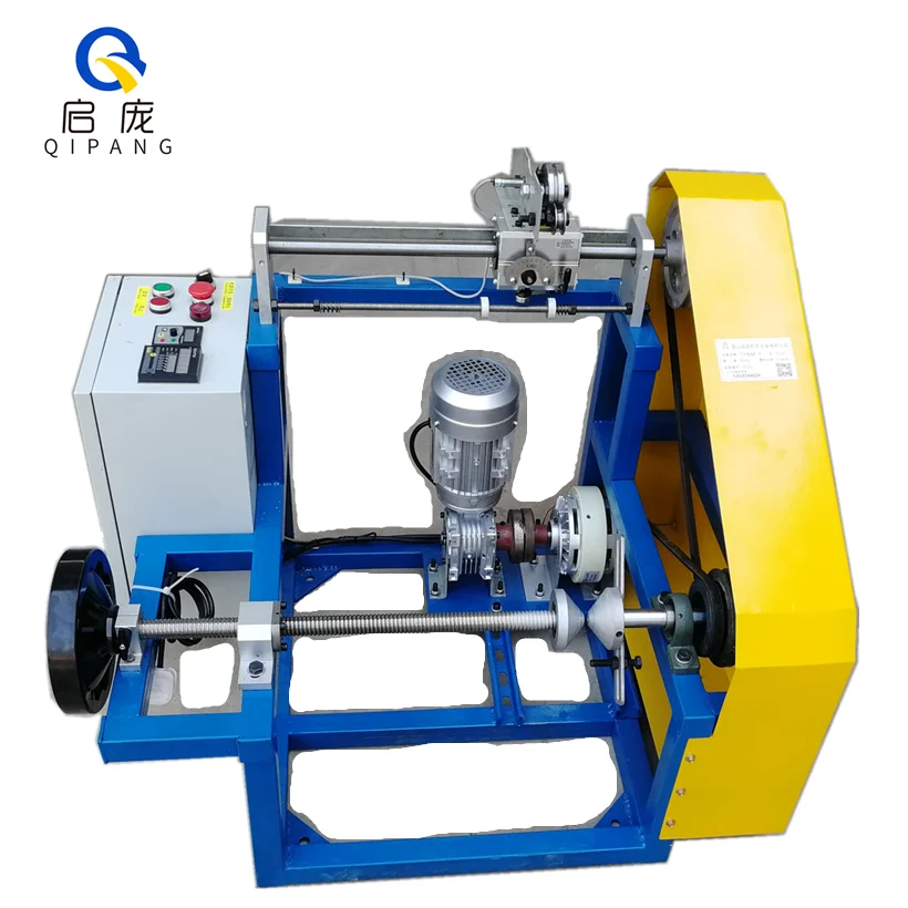 QIPANG Quick Opening TC500 Spooling Machine Cable Making TC400 Wire Coiling Machine Automatic Cable Winding Machine