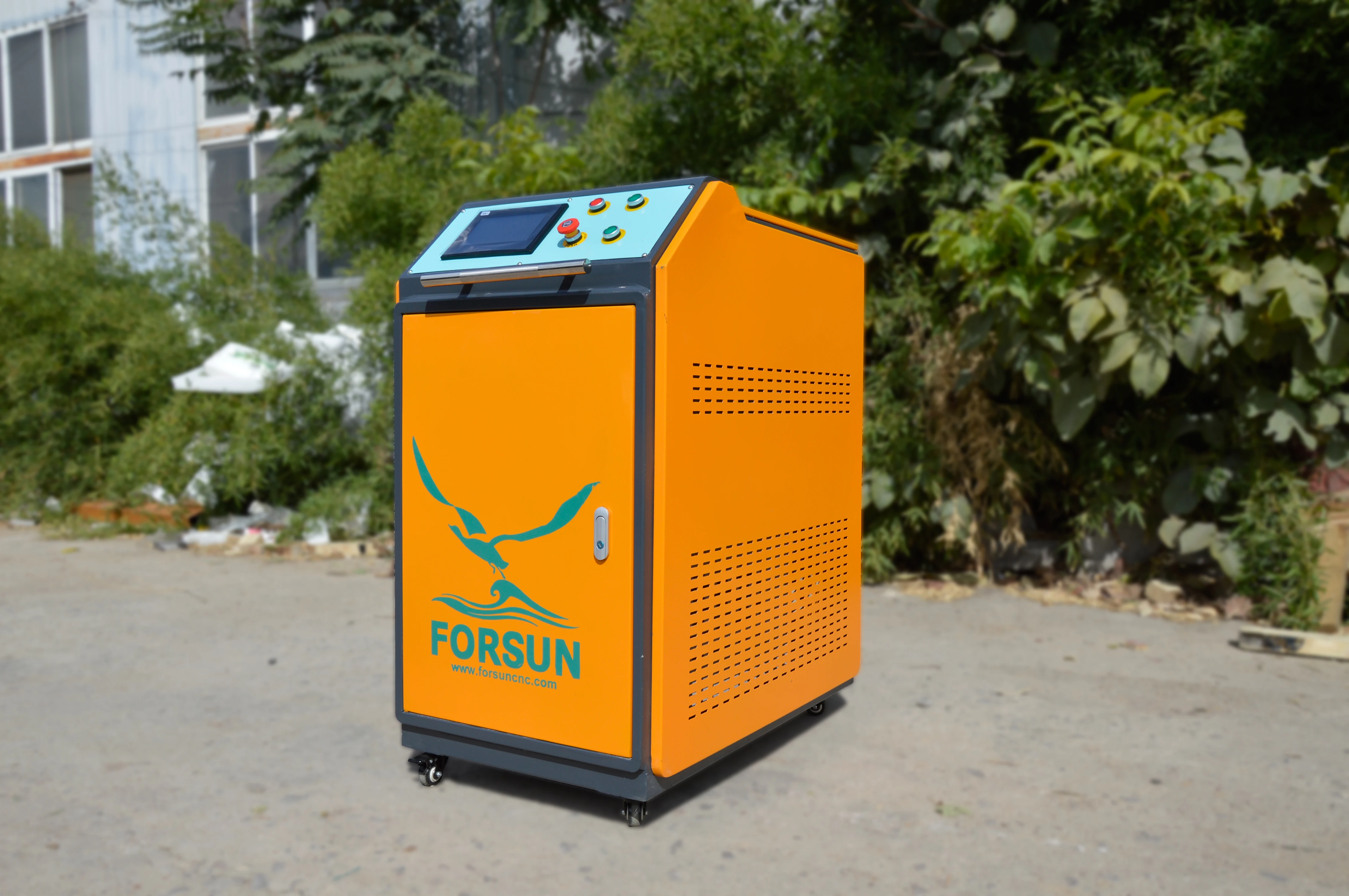 Best price! 21% discount! Only 39KG Air Cooling 1500W Portable Mini Metal Handheld Laser Welding Machine