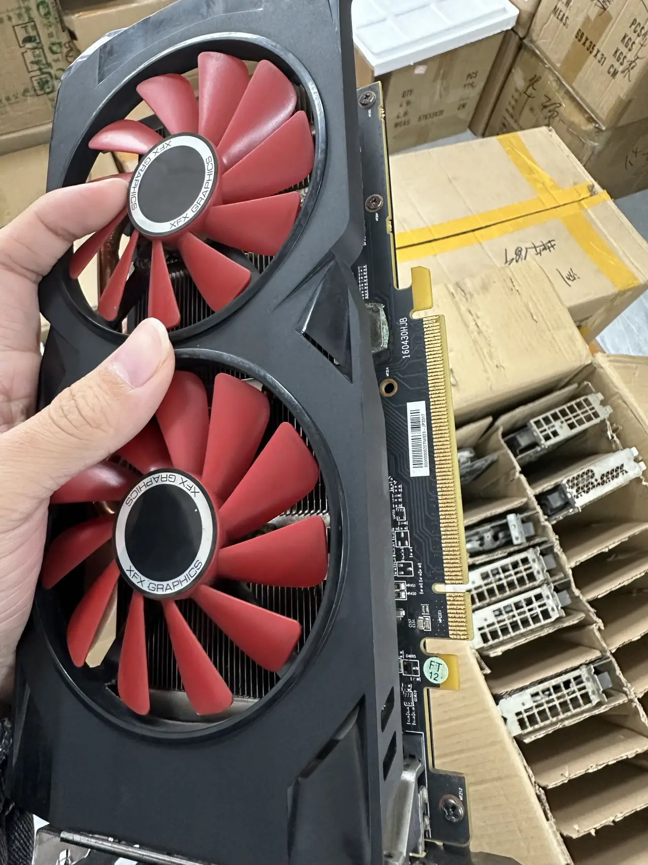 RX580 8GB DDR5 256bit tarjeta de video GPU Gaming Graphics Cards Computer Display Card for Desktop VGA Card