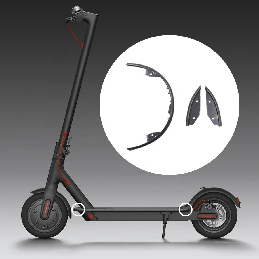 M365 Scooter Bumper Electric Scooter Accessories Plastic Beam Fender-guard for Xiaomi M365 Scooter Dash-proof Stripe