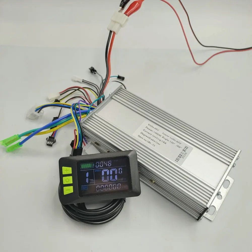 LCD DISPLAY 930 COLORed Meter+High-Power Controller 9/12/15MOSFET 24V36V48V60V450w-1000w for Electric Bicycle Scooter DIY PART