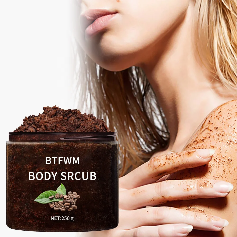 Wholesale Face Scrub Private Label Brown Sugar Scrub Orange Exfoliantes Whitening Vegan Coconut Coffee Turmeric Body Scrub