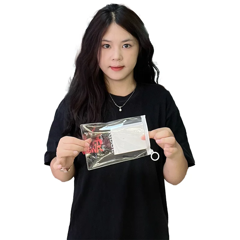 Necklace Bracelet Packaging Plastic Bag  Zipper bag transparent slider packing plastic factory custom wholesale transparent
