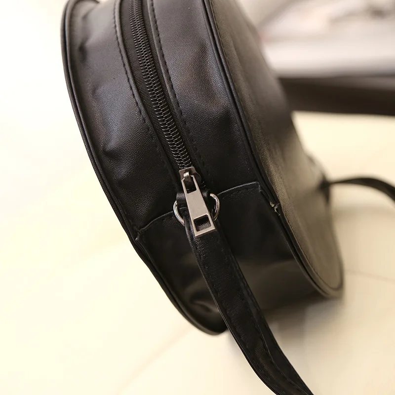 
Wholesale Korean style fashion small round bag candy color with rabbit ears shoulder lady bags H 