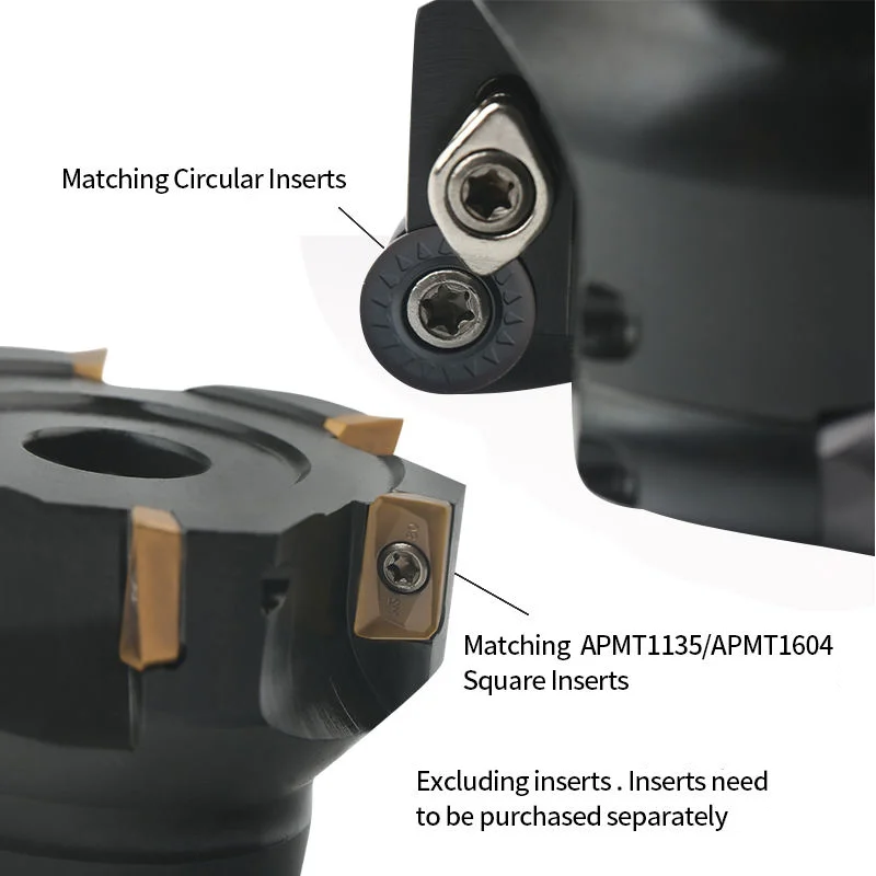 High Precision Face Milling Cutter 300R40-22-4 face milling cutter machine side 90 degree for aluminum HSS steel cutting