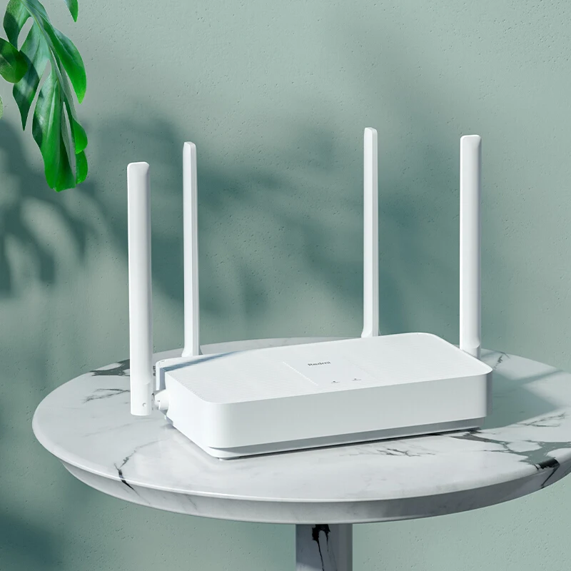 
 Xiaomi Redmi маршрутизатор AX5 Wi-Fi с 6-ю сетчатыми Gigabit 2,4 г/5,0 ГГц двухдиапазонный беспроводной маршрутизатор Wi-Fi ретранслятор 4 антенны с высоким коэффициентом усиления  