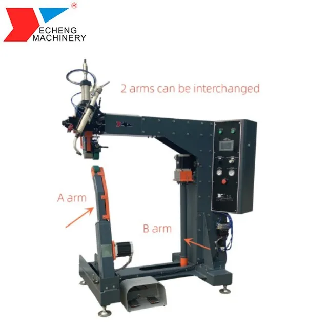 Dual Arm Fabric Puller Machine For PVC Tents making with 2 arms
