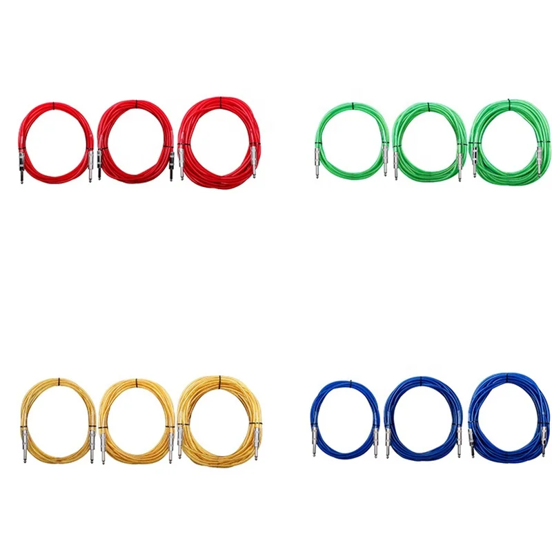 3M Audio cable for electric guitar bass Clear cable instrument accessories