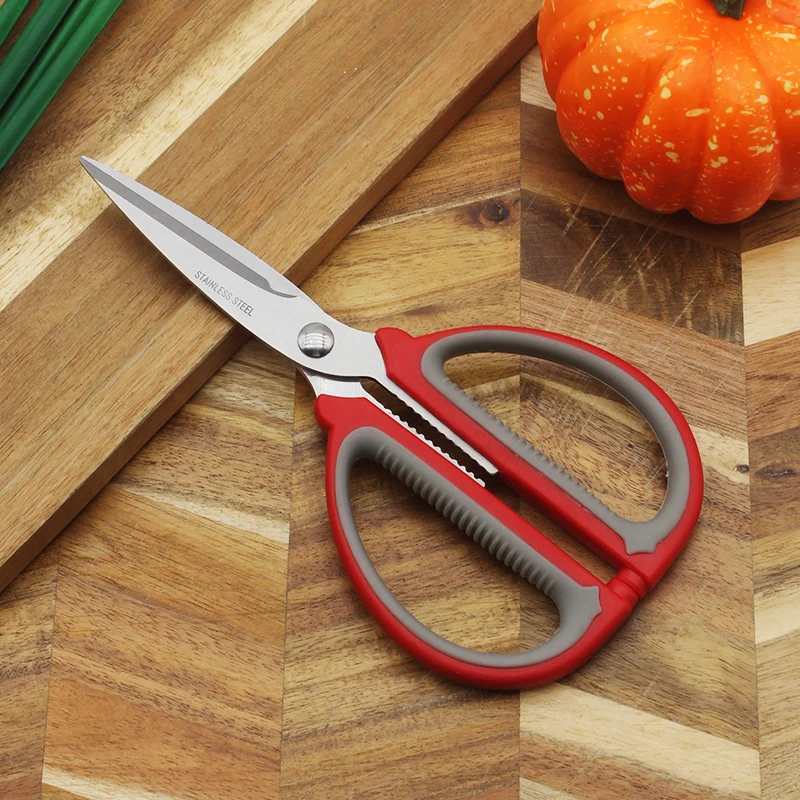 Оптовая продажа кухонные ножницы из нержавеющей стали для мяса и птицы бытовые кухонного