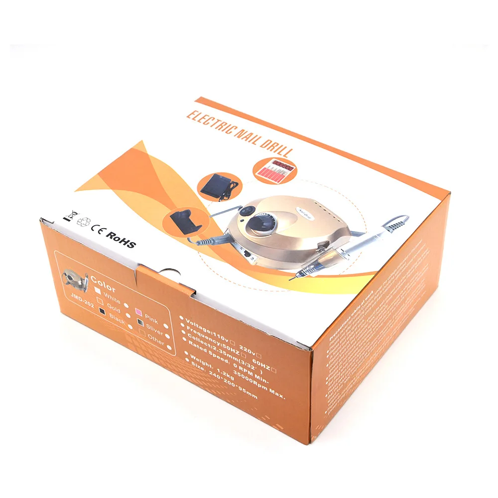 Manicure Salon 202 Nail Polish Grinder 35000Rpm Electric Nail Drill Machine