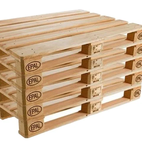 Cheap Euro pallets EPAL wholesale in bulk wooden pallets EU standard 1200 x 800 Euro pallet transport