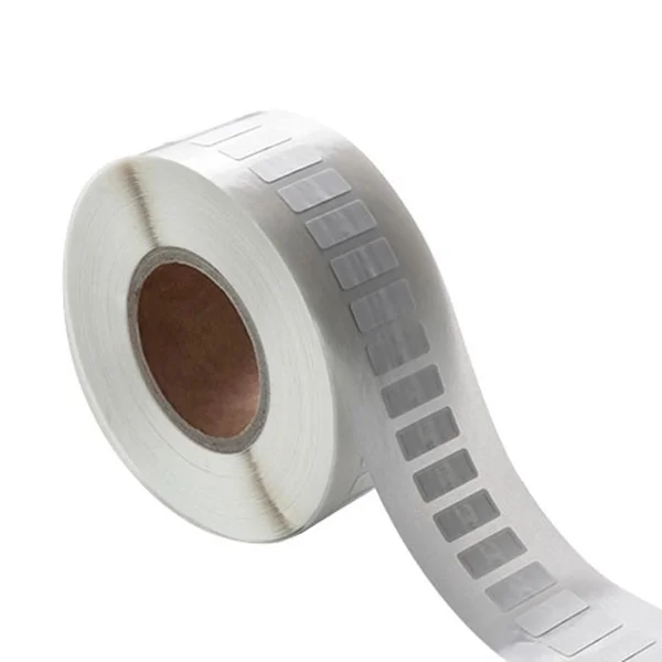 ISO 18000-6C H4015MR6/PC EPC GEN2 бумажный рулон Impinj MR6 UHF RFID Розничная бирка для быстрых потребительских товаров.