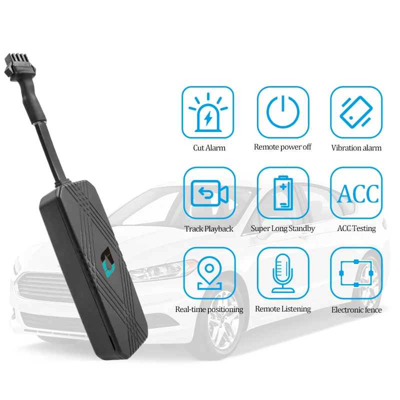 9v-100v Live Tracking New Arrival Mini Vehicle Car Gps Tracker And Remote Power Cut