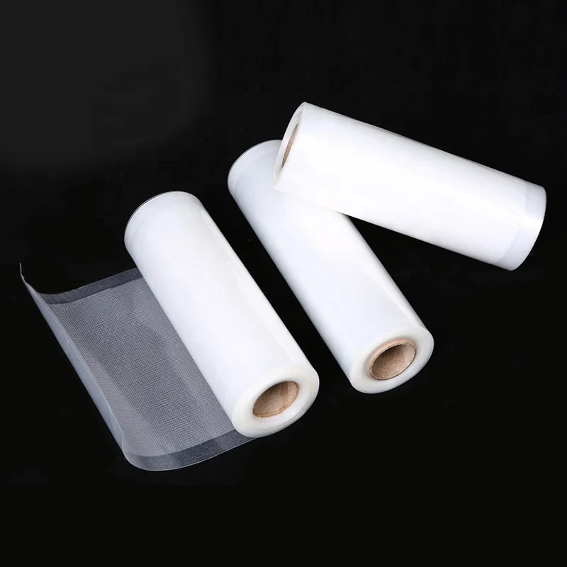 HOT Vacuum Sealer Bags Food Storage Rolls 8 Inch, 2 Rolls Pack Textured Vacuum Sealer Roll