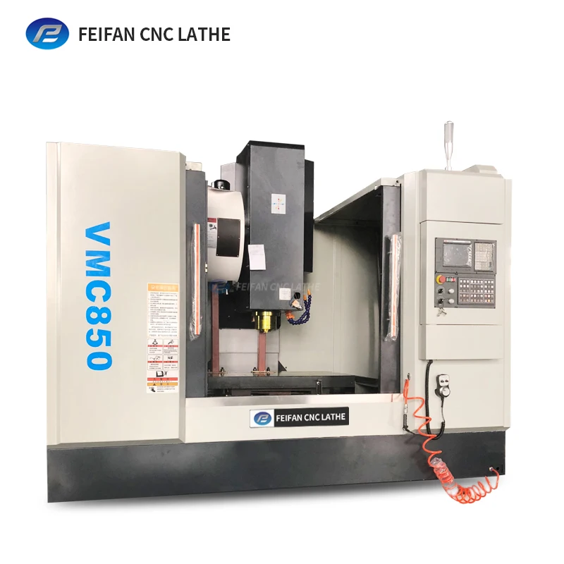
high quality fanuc controller cnc 5 axis Metal machining center with ATC vmc850 