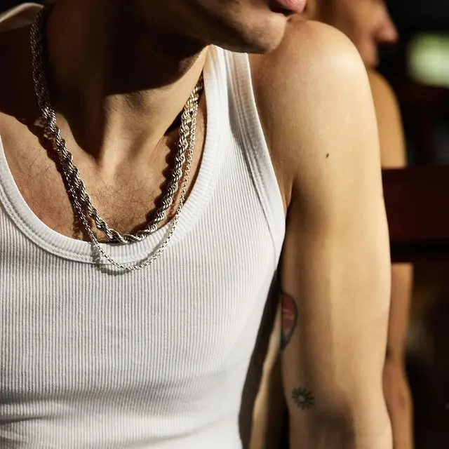 3mm 5mm 6mm 7mm 8mm 14mm 18mm 20mm 925 Silver Cuban Link Chain 925 Sterling Silver Italy Rope Necklace For Men Women