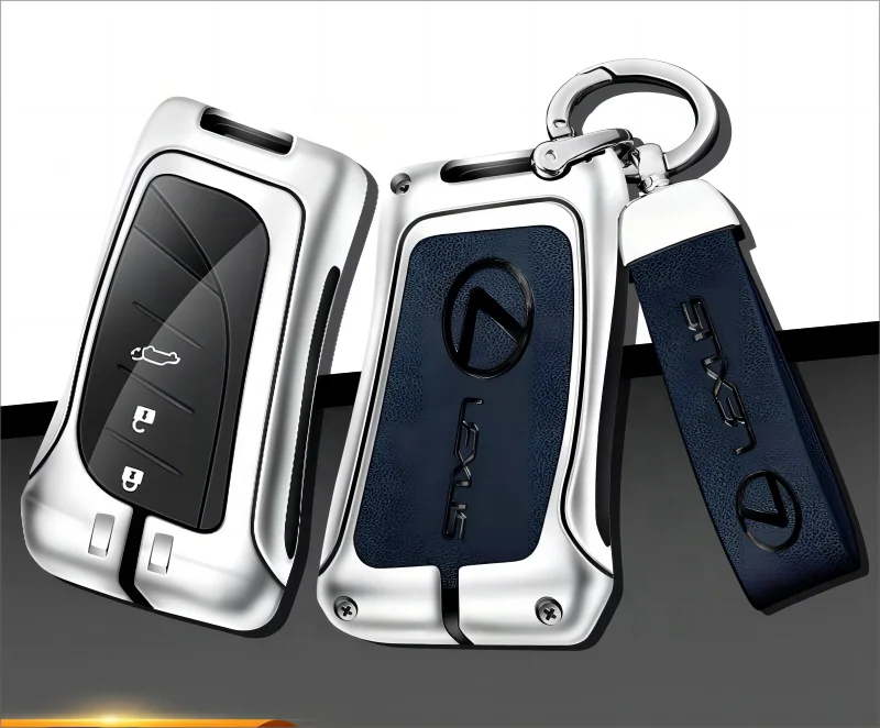 Hot selling zinc alloy car key fob cover for Lexus es200 es300h UX260h car key accessories