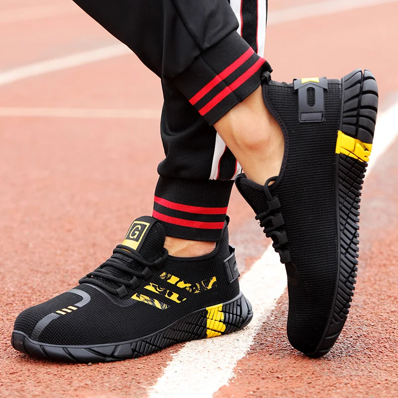 THREEDIV, лидер продаж, нескользящая кислотная устойчивая к щелочам спортивная Рабочая обувь для досуга, безопасная рабочая обувь для мужчин