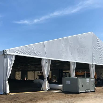 Customized Warehouse Tents Temporary Structure For Industrial Storage Big Tent