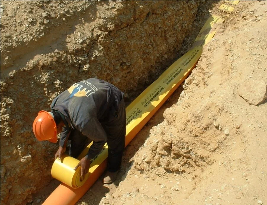 Hot sale Custom Underground detectable tracer tape Waterproof stainless steel tracer tape,