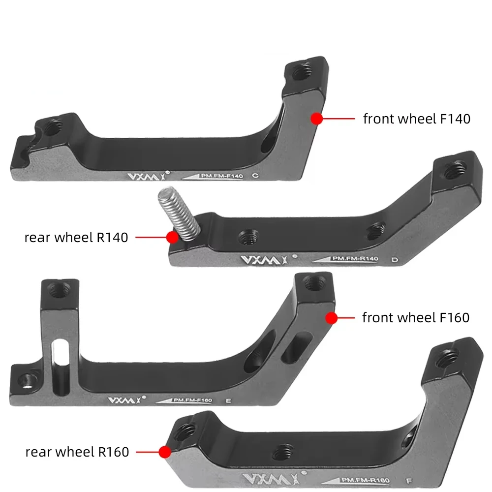Brake Mount Adapter Road Bike Disc Brake Post Mount Caliper Flat Mount Adapter 140 160mm Rotor Aluminum Alloy Bicycle Parts
