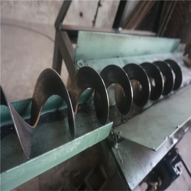 Great quality drilling auger helical blade machine