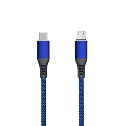 Vnew amazon hot sale product 60W USB3.1 3A PD cable Type C to 8PIN Gen2 USB Cable for mobile phone