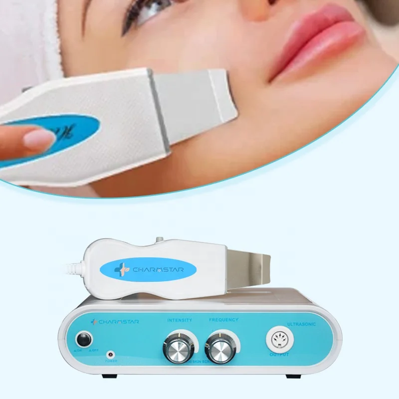 Factory price Portable Ultrasonic Skin Scrubber Skin care Peeling device