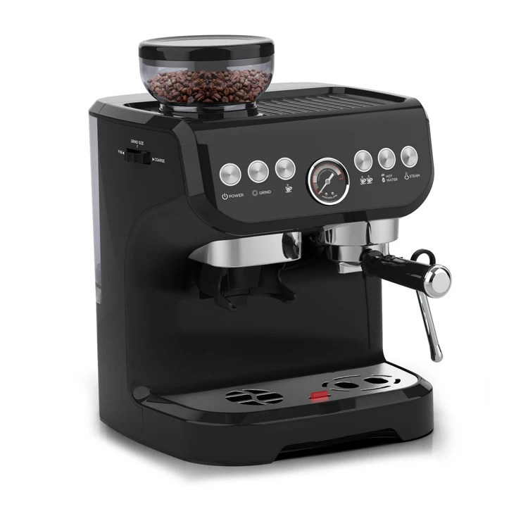 Hot Espresso Coffee Cappuccino Maker Coffee With Grinder Automatic Espresso Machine