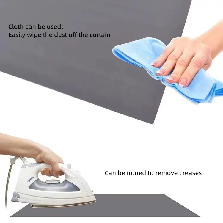 photographic background Aino Projector Screen Gray Simple Curtain Lightproof 3d 4k HD Projector Screen