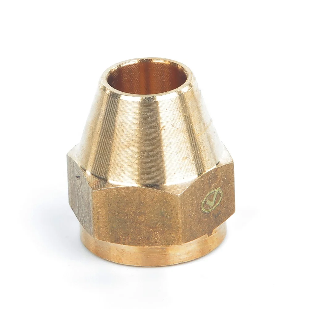 Air condition and refrigeration fittings Best Sales Specialized Brass Short Nut