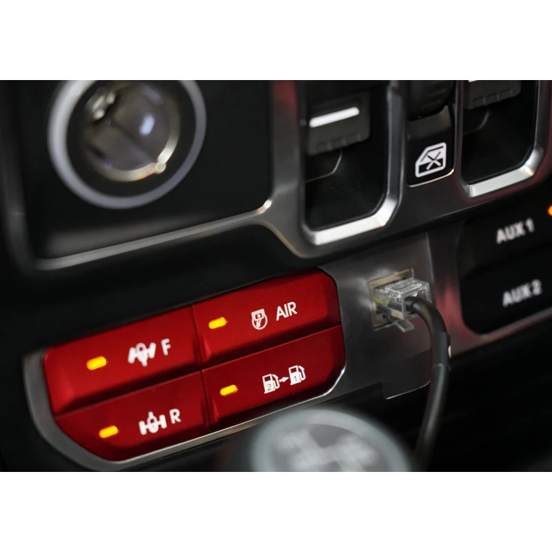 
Off-Roading Switch For 2018 2019 2020 Jeep Wrangler JL Sahara Switches Control Panel Power System With Air Pump Button 