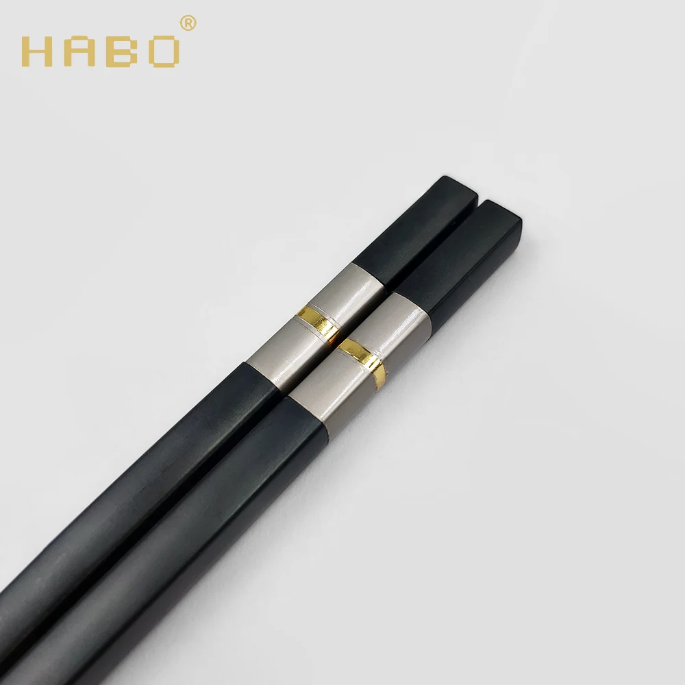 Linear decoration gorgeous chinese Japanese reusable baby chopsticks for sushi