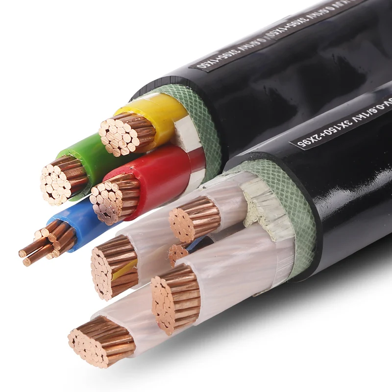FRLS Copper Cable 50 mm2 with PVC Insulation for Industrial Low Voltage Applications Flame Retardant and Low Smoke