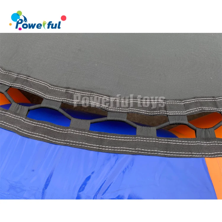 4 Station Bungee Jumping Trampoline Outdoor Amusement Park Inflatable Sport Games Bungee Trampoline