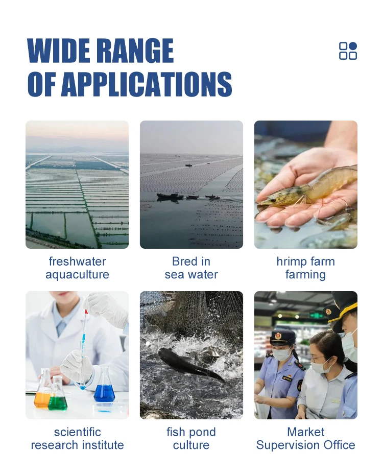 Горячая Распродажа 2022 портативный инструмент для анализа качества воды аквакультуры