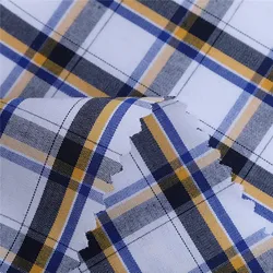 100%cotton combed cotton fabric for mens shirt ready to ship