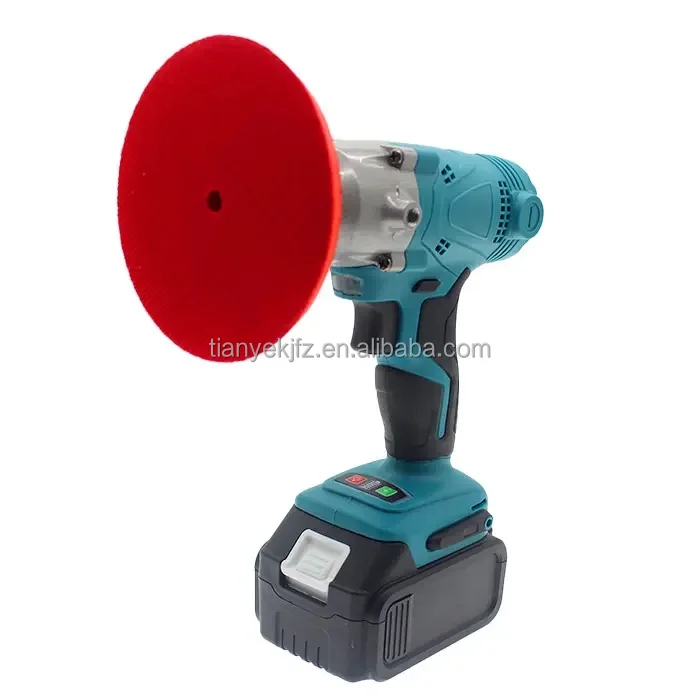 Factory Price Hot Selling 123mm Mini Rotary Orbit Polisher Cordless Car Polisher Rechargeable Battery Industrial Grade