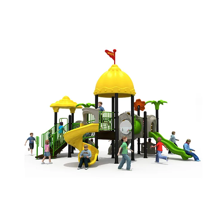 Большой набор Заводская детская игровая площадка открытая оборудование школа