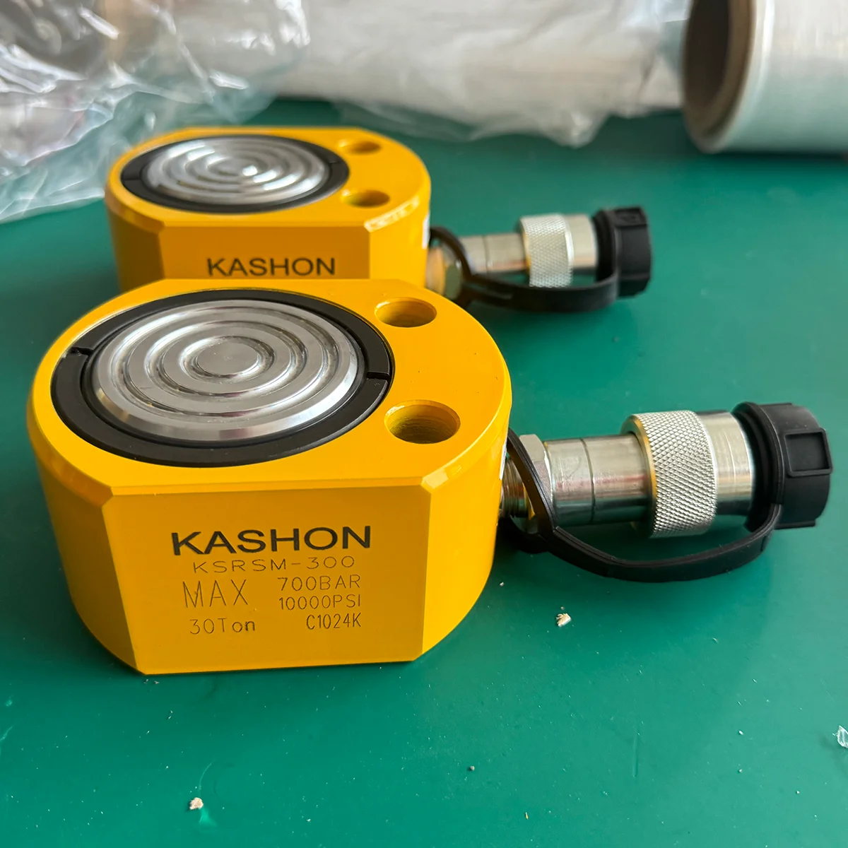 RSM-500,  50Ton  Lightweight Low Height Lift Hydraulic Cylinder Jack, With CE Certification