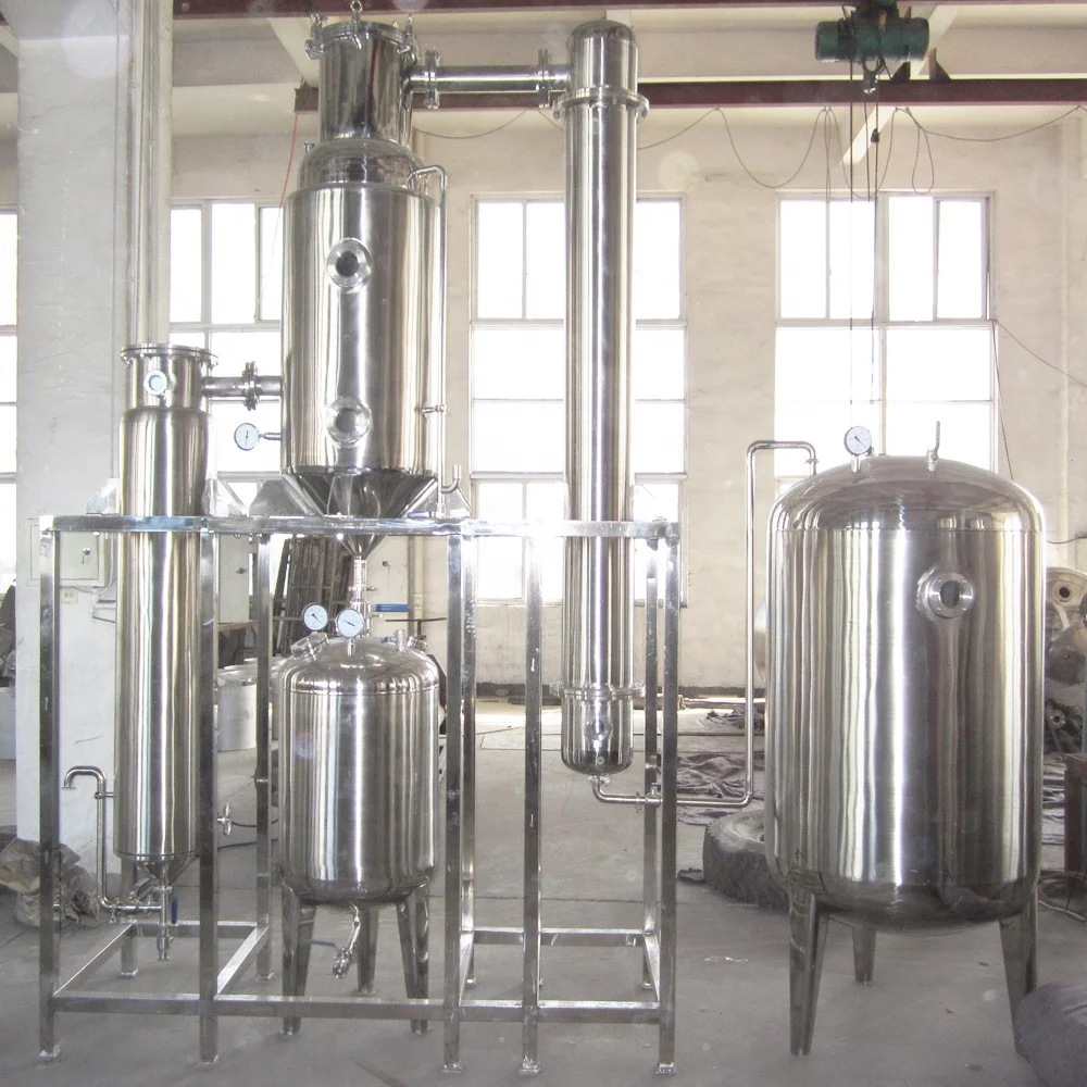 JOSTON Alcohol Ethanol Recovery Ammonium Sulfate Climbing Concentrator Rising Film Evaporator 	 vacuum evaporated