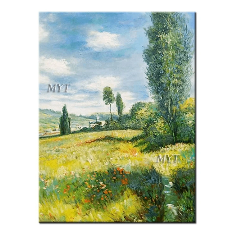 
Spring Landscape Beautiful Abstract Oil Painting Art Modern Home Wall Decor Paintings 