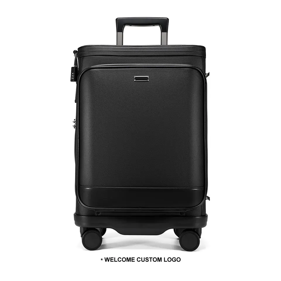 Guangzhou manufacturer patent top quality premium business travel bags luggage set
