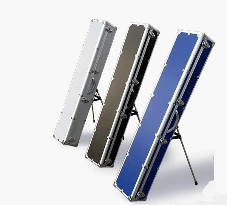 Customized Fishing Gear-clad Hard Shell Fishing Pole-clad Fishing Pole Box/Aluminum Storage Case