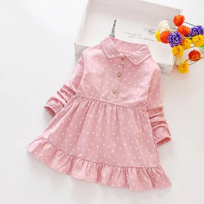 Girls dress 2019 new Korean version of the autumn super-spring spring and autumn little girl lace princess dress children skirt
