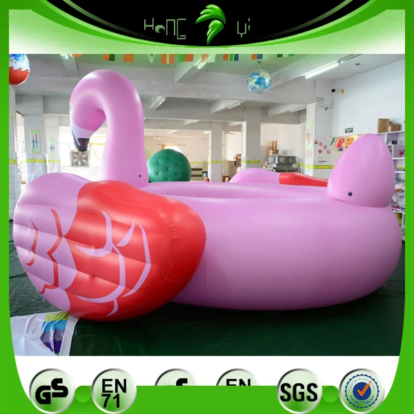  Гигантские надувные лебедь для swiminng бассеин воды плавучий остров