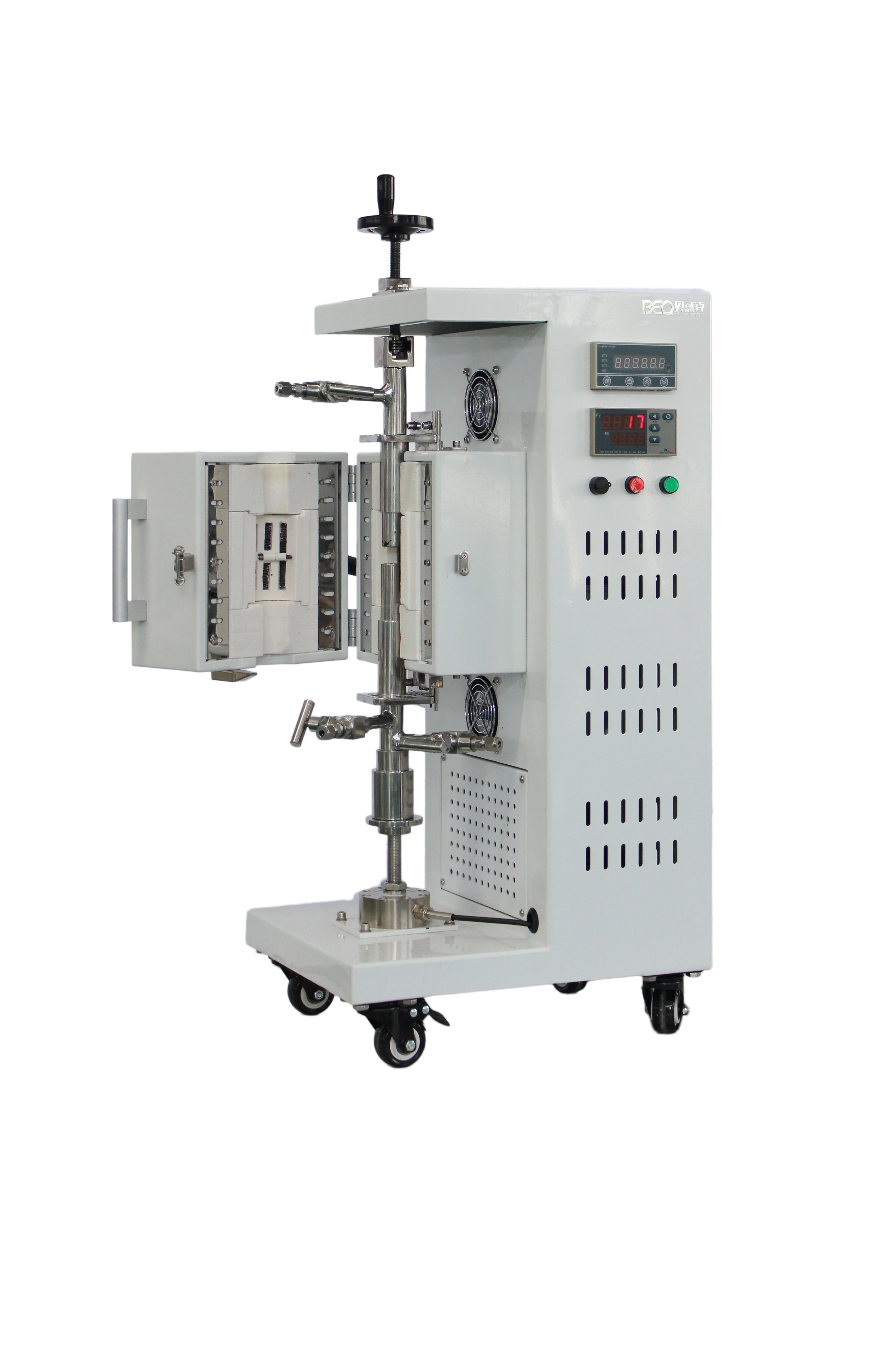 single heat zone vertical furnace