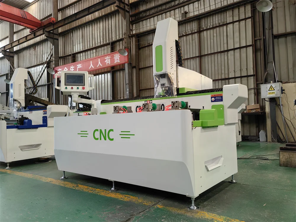 180 3 Sides Axis Rotate Cnc Machinery Aluminum Profile CNC Drilling And Milling Machine